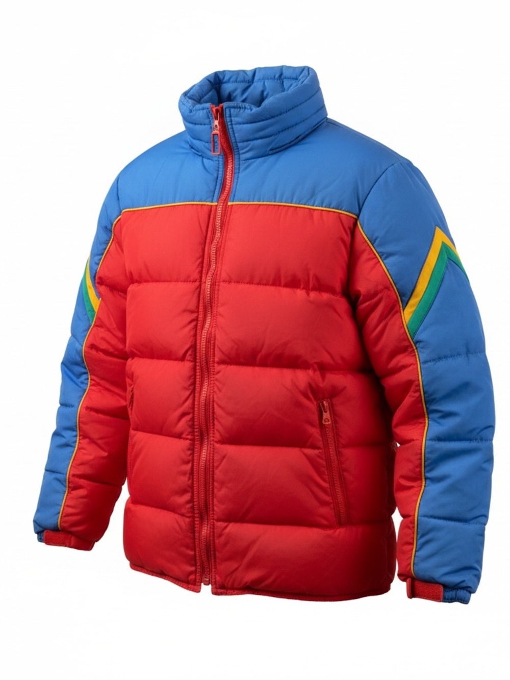 Vintage Herman’s Sporting Goods 70s Down Retro Ski Jacket Youth XL/Adult S/M